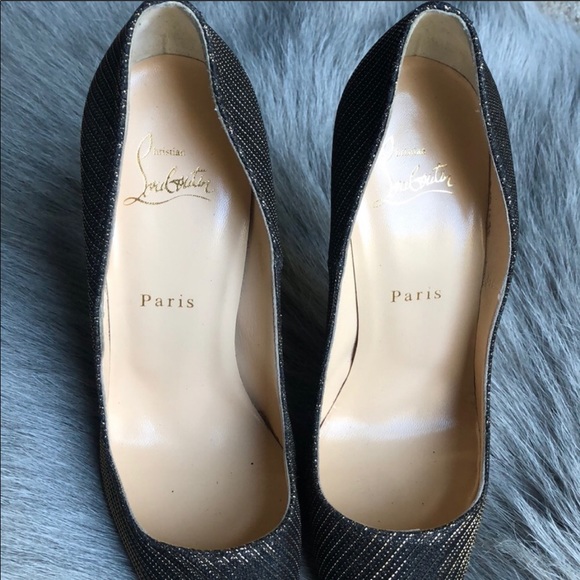 Christian Louboutin So Kate Glitter Chain 120mm - Picture 7 of 8